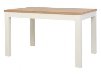 BRW Meble Maren 130 étkezőasztal - alpesi fehér/artisan tölgy Étkező