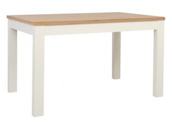 BRW Meble Maren 130 étkezőasztal - alpesi fehér/artisan tölgy Étkező