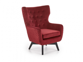 Halmar meble Marvel fotel - fekete/bluvel 59 Ülőgarnitúra