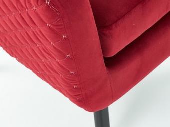 Halmar meble Marvel fotel - fekete/bluvel 59 Ülőgarnitúra