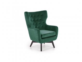 Halmar meble Marvel fotel - fekete/bluvel 78 Ülőgarnitúra