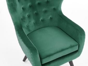 Halmar meble Marvel fotel - fekete/bluvel 78 Ülőgarnitúra