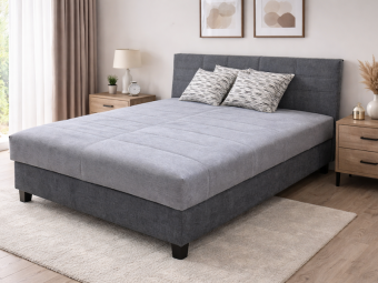 Wilu möbel Milano 160 pillangó nyitású franciaágy - erősített - E kat. Hálószoba