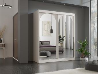 Jurek meble Modin 150 tolóajtós gardróbszekrény - kasmir Hálószoba