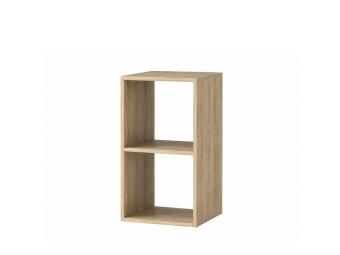délity bútor Modulo B-03 nyitott polc - világos sonoma tölgy Elemes nappali bútorok