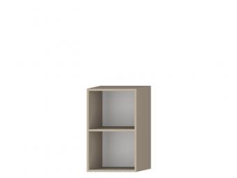 délity bútor Modulo P-08NY polcos szekrény - kő szürke Elemes nappali bútorok