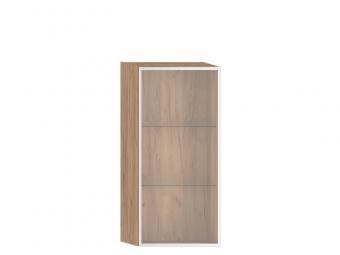 délity bútor Modulo R-05ALU vitrin - goldcraft tölgy - jobbos Elemes nappali bútorok