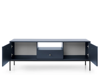 Piaski meble Mono MRTV154 - fekete/navy Elemes nappali bútorok
