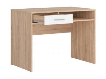 BRW Gerbor Pol Nepo BIU1S íróasztal - világos sonoma tölgy/fehér Elemes nappali bútorok