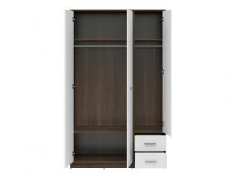 BRW Meble Nepo Plus SZF3D2S gardróbszekrény - noble tölgy/fehér Elemes ifjúsági bútorok