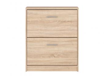 BRW Gerbor Pol Nepo SFB2K cipősszekrény - világos sonoma tölgy Elemes nappali bútorok