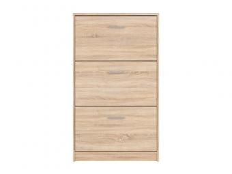 BRW Gerbor Pol Nepo SFB3K cipősszekrény - világos sonoma tölgy Elemes nappali bútorok