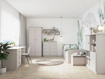 Olaf 01 akasztós polcos szekrény