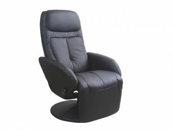 Halmar meble Optima relax fotel - fekete Ülőgarnitúra