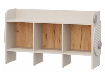 Mebelbos meble Ping KOM komód - kasmir/sötét craft tölgy Elemes gyerek bútorok