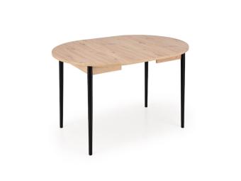 Halmar meble Pivot étkezőasztal - fekete/artisan tölgy Étkező