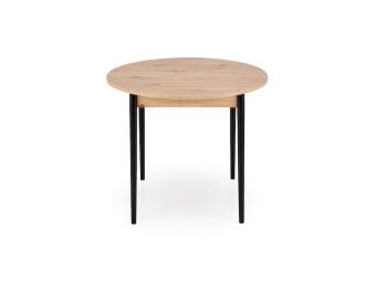 Halmar meble Pivot étkezőasztal - fekete/artisan tölgy Étkező
