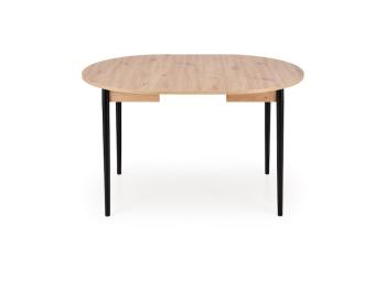 Halmar meble Pivot étkezőasztal - fekete/artisan tölgy Étkező