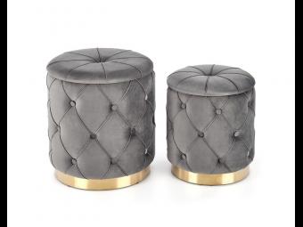 Halmar meble Polly ülőke - arany/bluvel 14 Ülőgarnitúra