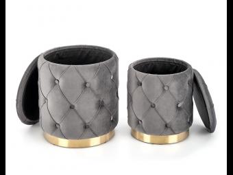 Halmar meble Polly ülőke - arany/bluvel 14 Ülőgarnitúra