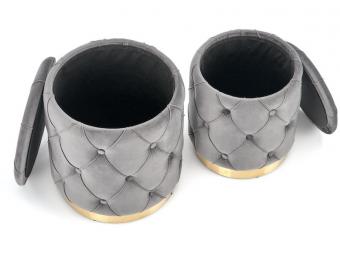 Halmar meble Polly ülőke - arany/bluvel 14 Ülőgarnitúra