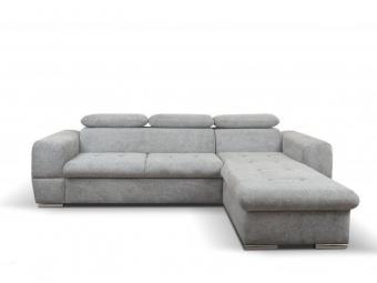 Pionier meble Primo II sarokgarnitúra - velvet 85 - balos Ülőgarnitúra