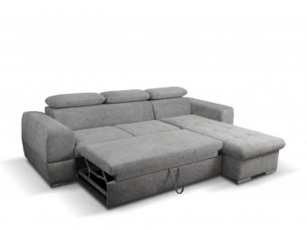 Pionier meble Primo II sarokgarnitúra - velvet 85 - balos Ülőgarnitúra