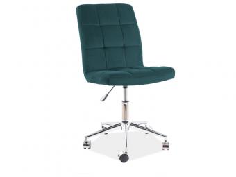 Signal meble Q-020 velvet forgószék - bluvel 78 Iroda bútor