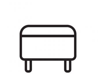 Queen ülőke tárolós