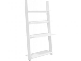 Meblocross meble Rack RAC-01 íróasztal - fehér Elemes nappali bútorok