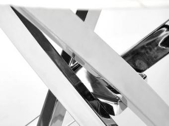 Halmar meble Raymond 3 étkezőasztal - cróm/fehér márványhatás Étkező