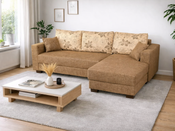 Wilu möbel Rimini sarokgarnitúra - erősített - balos - E kat. Ülőgarnitúra