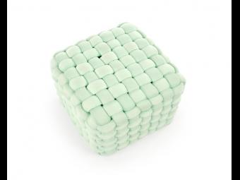 Halmar meble Rubik ülőke - fonott zöld Ülőgarnitúra