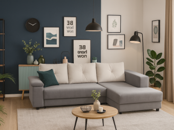 Sandra design Saigon II sarokgarnitúra - balos - D kat. Ülőgarnitúra