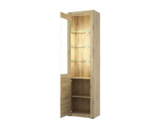 Mebelbos meble Sapori REG1D1W/60 vitrin - nawarra tölgy Elemes nappali bútorok