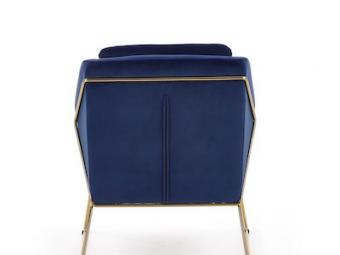 Halmar meble Soft 3 fotel - arany/bluvel 86 Ülőgarnitúra