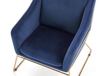 Halmar meble Soft 3 fotel - arany/bluvel 86 Ülőgarnitúra