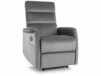 Signal meble Solon M velvet relax fotel - bluvel 14 Ülőgarnitúra