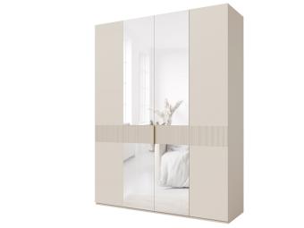 Jurek meble Soreno 180 gardróbszekrény - macadamia/arany Elemes hálószobák