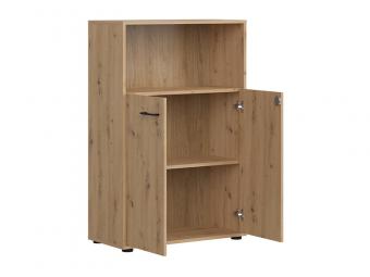 BRW Meble Space office REG2D/120Z komód - artisan tölgy Elemes iroda bútorok