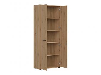 BRW Meble Space office REG2D/200F20Z polcos szekrény - artisan tölgy Elemes iroda bútorok