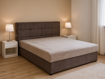 Sandra design Stúdió B 180 franciaágy - erősített - D kat. Hálószoba