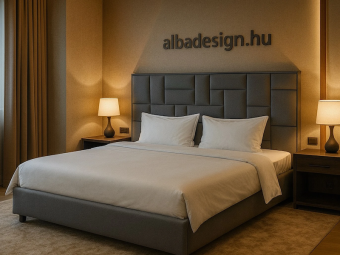 Alba design möbel Tetris 140+2 sor magasítás franciaágy keret - II. kat.	 Hálószoba