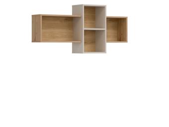 Liveo meble Timo TM-07 fali polc - artisan tölgy/kasmir Elemes ifjúsági bútorok