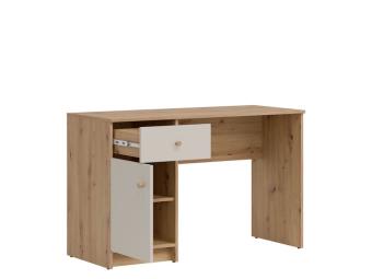 Liveo meble Timo TM-08 íróasztal - artisan tölgy/kasmir Elemes ifjúsági bútorok