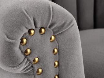 Halmar meble Titan fotel - fekete/bluvel 14 Ülőgarnitúra