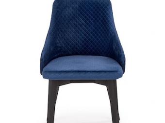Halmar meble Toledo 3 szék - fekete/bluvel 86 Étkező
