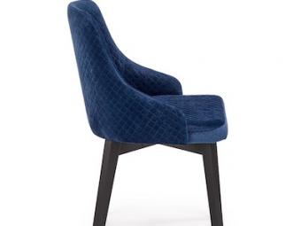 Halmar meble Toledo 3 szék - fekete/bluvel 86 Étkező