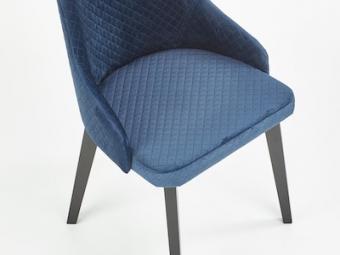 Halmar meble Toledo 3 szék - fekete/bluvel 86 Étkező