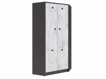 Tommy 04 akasztós polcos sarokszekrény